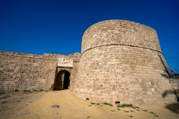 Entrada Del Castillo Otelo Casco Antiguo Famagusta Famagusta Gazimagusa Norte — Foto de Stock