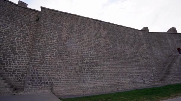 Mura Del Castello Diyarbakir Fortificazioni Diyarbakr Sono Insieme Fortificazioni Che — Video Stock