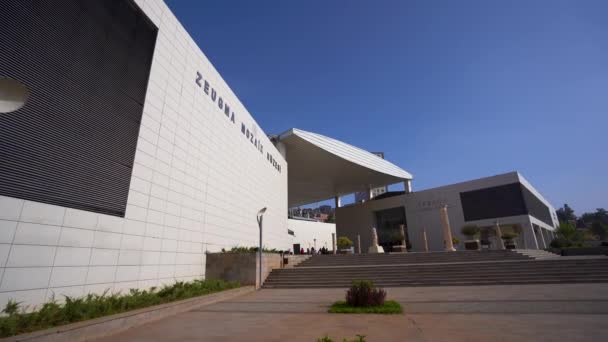 ジガンテプ4Kにあるゼイロモザイク美術館 — ストック動画