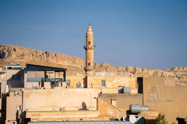 Mardin şehir merkezindeki tarihi Büyük Cami..