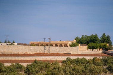 Mor Gabriel Manastırı, dünyanın en eski Suriye Ortodoks manastırı olarak da bilinir. Midyat, Mardin, Türkiye.