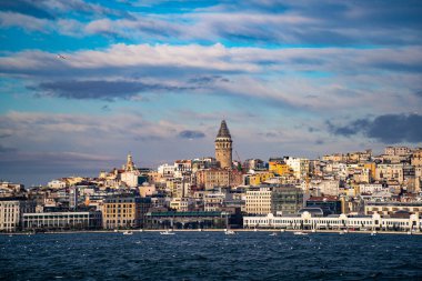 Boğaz 'dan Karaköy sahili manzarası.
