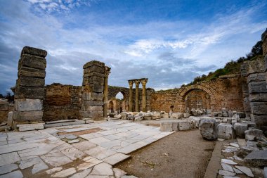 Efes 'teki Varius Hamamı Antik Şehir.