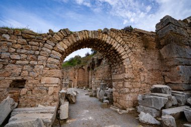 Efes 'teki Varius Hamamı Antik Şehir.