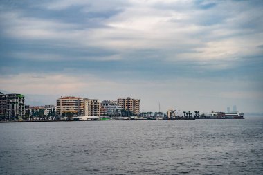 İzmir Körfezi 'nden Bostanli Bölgesi.