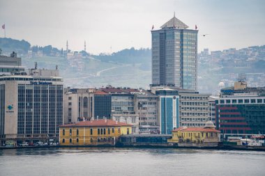 Pasaport iskelesi. İzmir, Türkiye - 3 Ocak 2024.