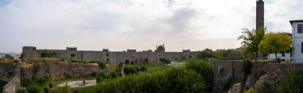 Vista Panorámica Del Patio Del Castillo Diyarbakir — Foto de Stock