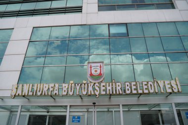 Şanlıurfa Belediye Binası - Şanlıurfa, Türkiye - 5 Nisan 2024.