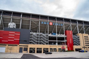 BMO Field, Sergi Salonu 'nda yer alan bir stadyumdur. Major League Soccer (MLS) takımlarından Toronto FC 'nin ana sahasıdır. Toronto, Kanada - 25 Mayıs 2024.