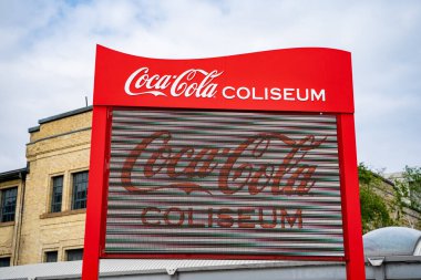 Coca Cola Coliseum, Sergi Salonu 'nda bir arenadır. Toronto, Kanada - 25 Mayıs 2024.