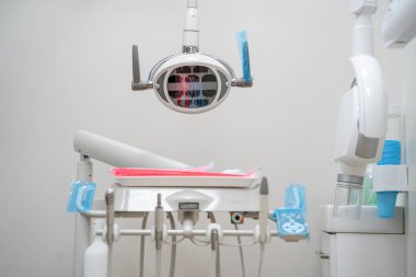 Diş Hekimliği Tedavi Odası ve diş aletleri.