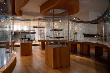 Ontario Sanat Galerisi 'nin iç manzarası. Toronto, Kanada - 3 Kasım 2024.