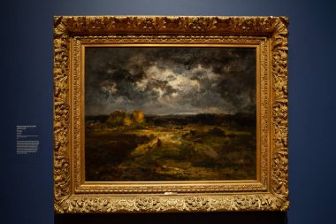 Narcisse Virgile Diaz De La Pena 'nın Ontario Sanat Galerisi' ndeki Fırtınası. Toronto, Kanada - 3 Kasım 2024.