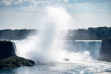 Kanada tarafından Niagara Şelalesi manzarası.