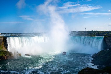 Kanada tarafından Niagara Şelalesi manzarası.