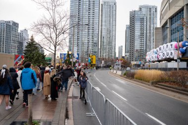 Taylor Swift The Eras Tour konserinden önce Toronto 'da. Toronto, Kanada - 21 Kasım 2024.