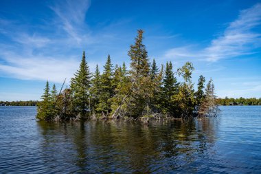 View of Sturgeon Lake in Kawartha Lakes. clipart