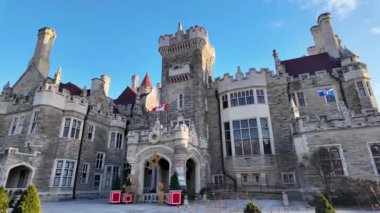 Toronto 4K 'daki Casa Loma Kalesi
