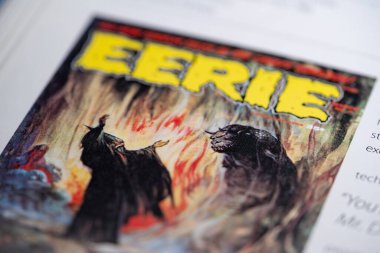 Çizgi romandan ürpertici ve ürkütücü. Toronto, Kanada - 29 Ocak 2025.