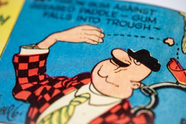 Bir çizgi romandan Rube Goldberg İcatları. Toronto, Kanada - 29 Ocak 2025.