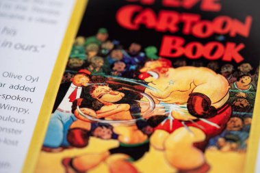 Çizgi romandaki Temel Reis. Toronto, Kanada - 29 Ocak 2025.