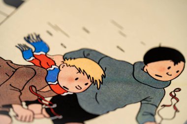 Çizgi romandan fırlamış gibi. Toronto, Kanada - 29 Ocak 2025.