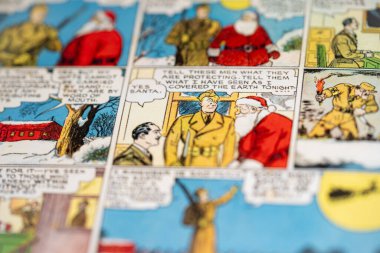 Çizgi romandaki Joe Palooka. Toronto, Kanada - 29 Ocak 2025.