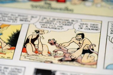 Çizgi romandan fırlamış gibi. Toronto, Kanada - 29 Ocak 2025.