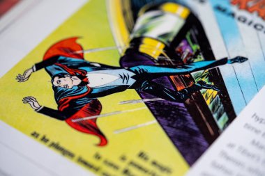 Sihirbaz Mandrake çizgi romandan. Toronto, Kanada - 29 Ocak 2025.