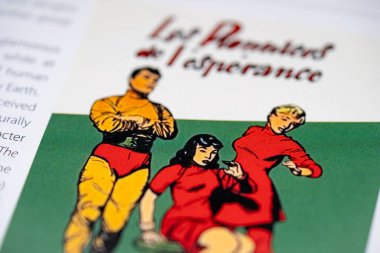 Bir çizgi romandaki Umut Öncüleri. Toronto, Kanada - 29 Ocak 2025.