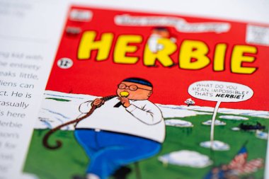 Çizgi romandaki Herbie. Toronto, Kanada - 29 Ocak 2025.