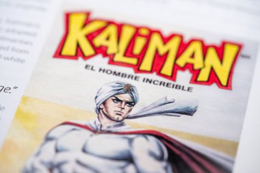 Kaliman, bir çizgi romandaki İnanılmaz Adam. Toronto, Kanada - 29 Ocak 2025.