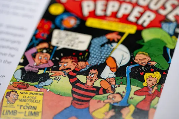 Çizgi romandaki Powerhouse Pepper. Toronto, Kanada - 29 Ocak 2025.