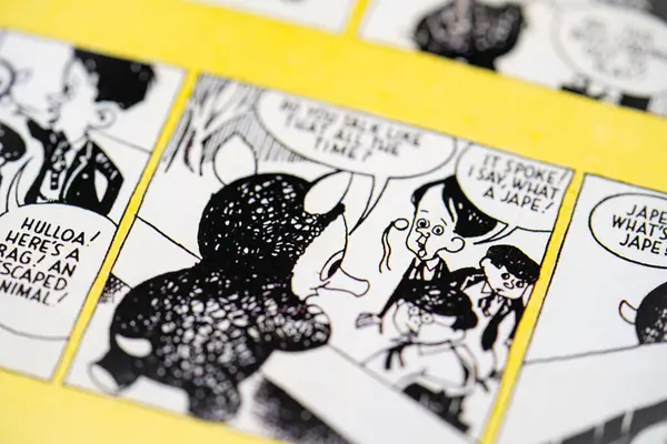 Çizgi romandan fırlamış gibi. Toronto, Kanada - 29 Ocak 2025.