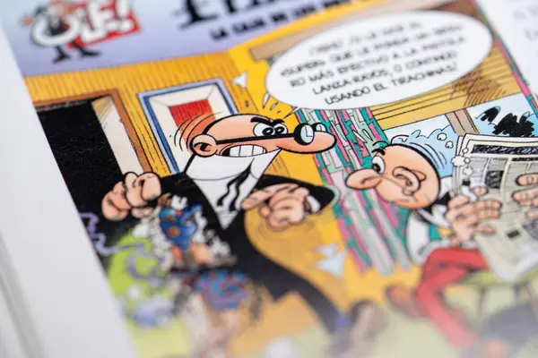 Mort ve Phil çizgi romandan. Toronto, Kanada - 29 Ocak 2025.