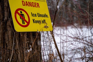 Tehlike, Buz Tehlike işareti.