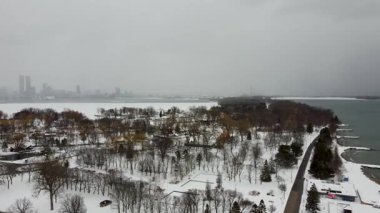 Toronto Adaları 4K 'nın hava görüntüsü