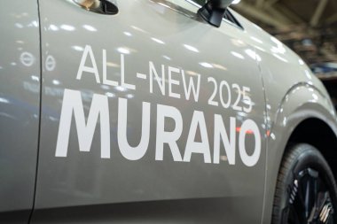 2025 Kanada Uluslararası Otomobil Fuarı 'nda yepyeni Nissan Murano otomobili. Toronto, Kanada - 14 Şubat 2025.