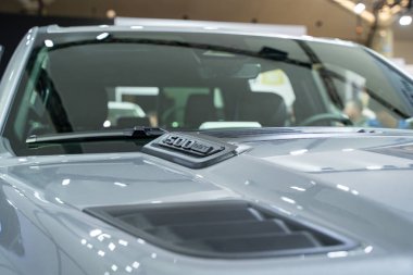 2025 Kanada Uluslararası Otomobil Fuarı 'nda 1500 Ram Sport otomobili. Toronto, Kanada - 14 Şubat 2025.