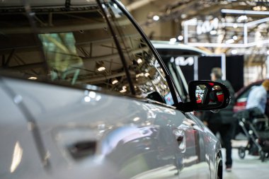 JEEP Wagoneer S Launch Edition automobile at the 2025 Canadian AutoShow. Toronto, Kanada - 14 Şubat 2025.