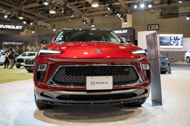 2025 Kanada Uluslararası Otomobil Fuarı 'nda Buick Encore GX ST otomobili. Toronto, Kanada - 19 Şubat 2025.