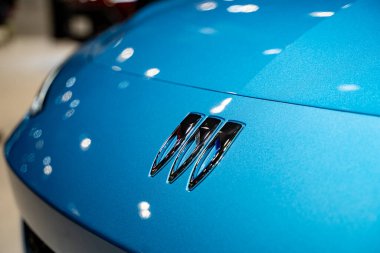 2025 Kanada Uluslararası Otomobil Fuarı 'nda Buick Envista ST otomobili. Toronto, Kanada - 19 Şubat 2025.