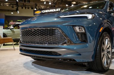 2025 Buick Encore GX Avenir otomobili Kanada Uluslararası Otomobil Fuarı 'nda. Toronto, Kanada - 19 Şubat 2025.