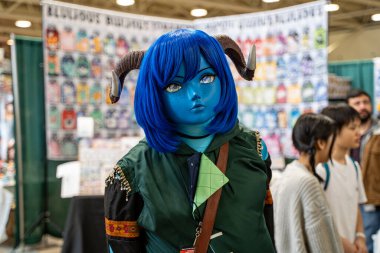 Toronto Comicon 'da Cosplayer. Toronto, Kanada - 14 Mart 2025.