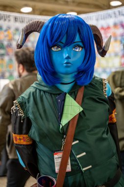 Toronto Comicon 'da Cosplayer. Toronto, Kanada - 14 Mart 2025.
