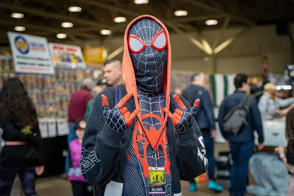 Toronto Comicon 'da Cosplayer. Toronto, Kanada - 14 Mart 2025.
