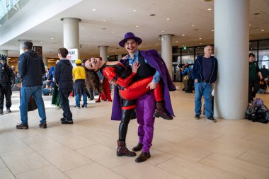 Toronto Comicon 'da Cosplayers. Toronto, Kanada - 14 Mart 2025.