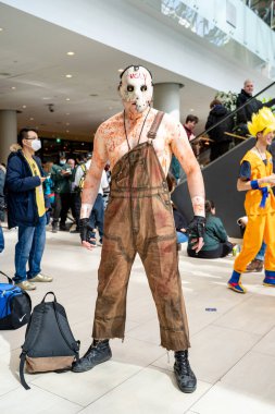 Toronto Comicon 'da Cosplayer. Toronto, Kanada - 14 Mart 2025.