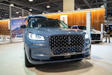 2025 Kanada Uluslararası Otomobil Fuarı 'nda Lincoln Corsair otomobili. Toronto, Kanada - 19 Şubat 2025.