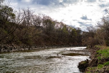 Toronto 'daki Humber Nehri manzarası.